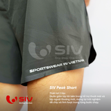 Quần SIV Peak Short - Black