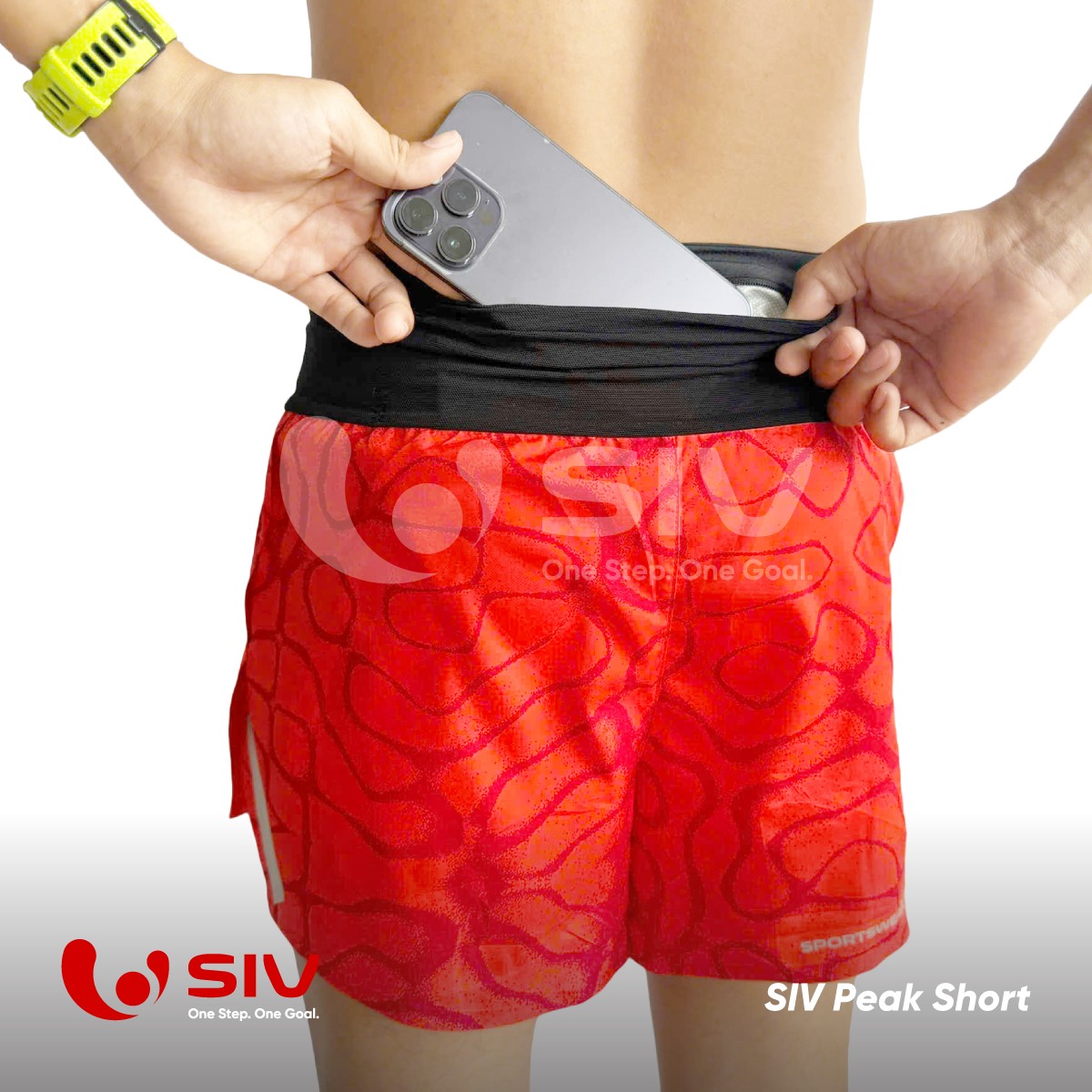 Quần SIV Peak Short - Red