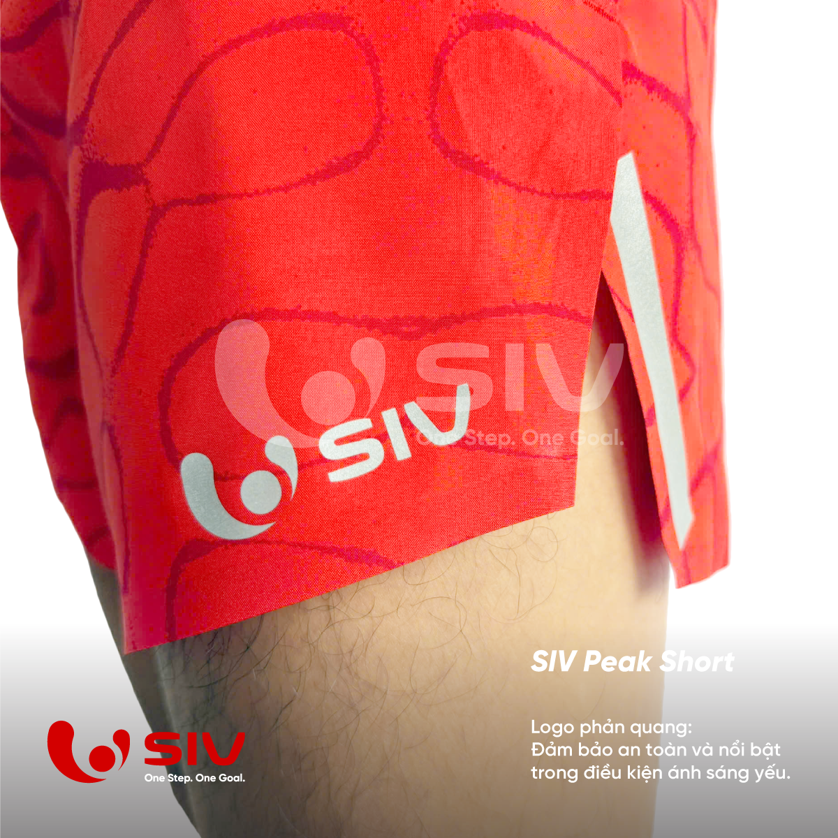 Quần SIV Peak Short - Red