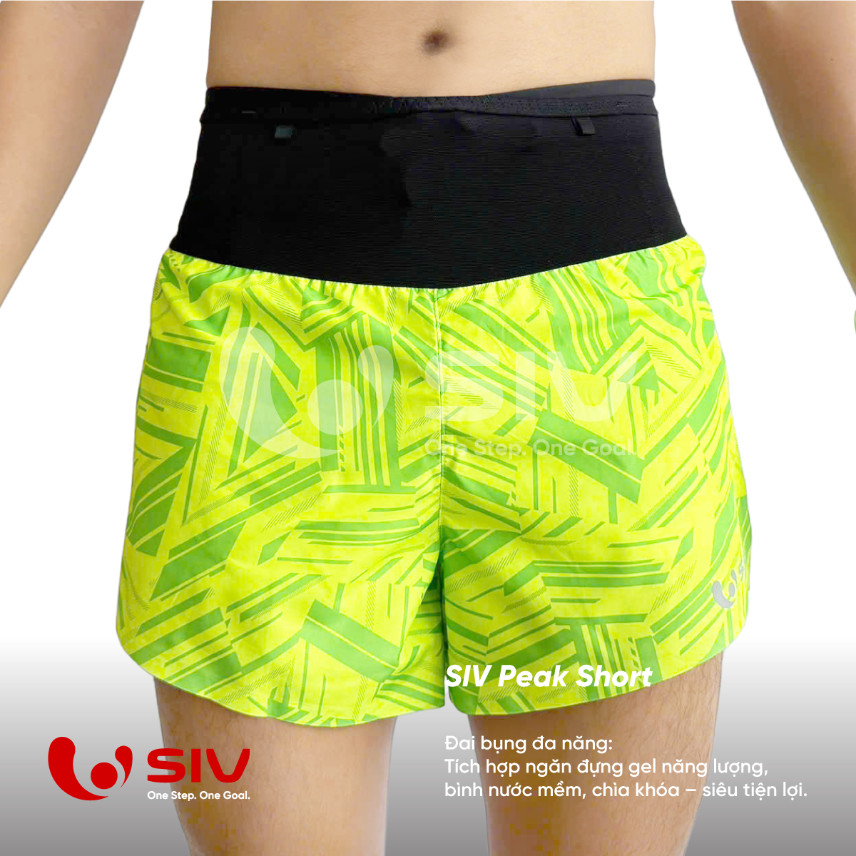 Quần SIV Peak Short - Green