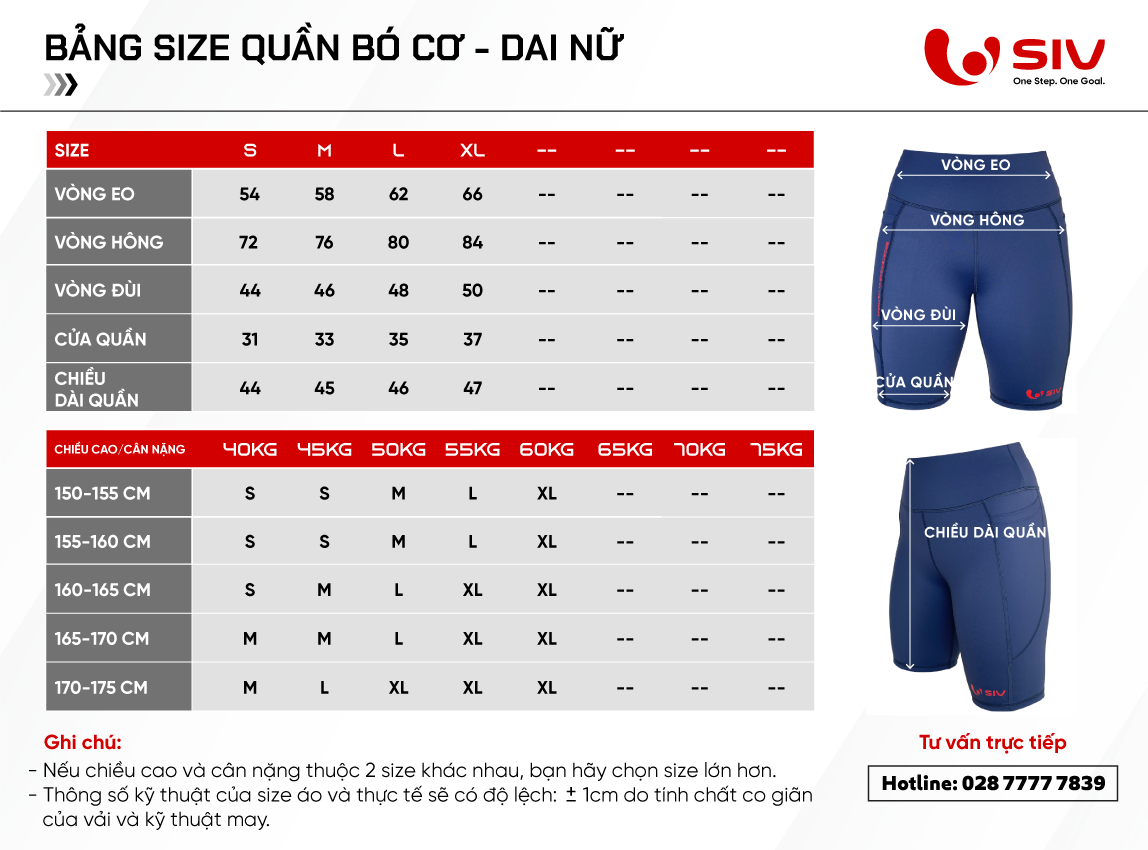 Quần bó cơ Nữ - SIV Motion Compression Women