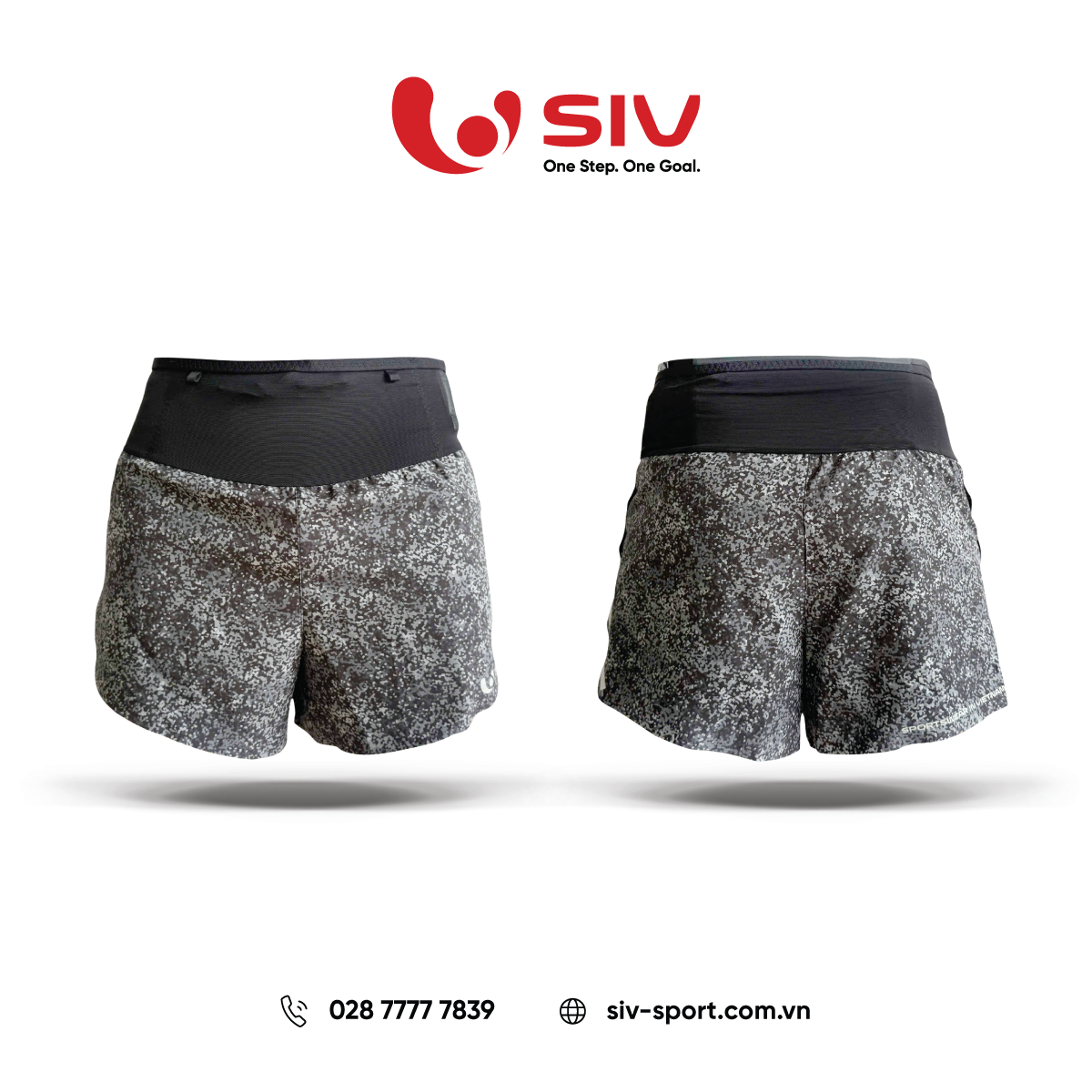 Quần SIV Peak Short - Gray