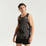 Áo Singlet Nam Pressio Elite - CAM/BLK
