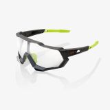 Kính thể thao 100% - SPEEDTRAP®Soft Tact Cool Grey Photochromic Lens