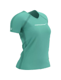 Áo T-shirt Nữ Compressport Training SS Logo - SHELL BLUE