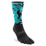 Tất xỏ ngón Injinji Spectrum TRAIL Midweight Crew - Orcas
