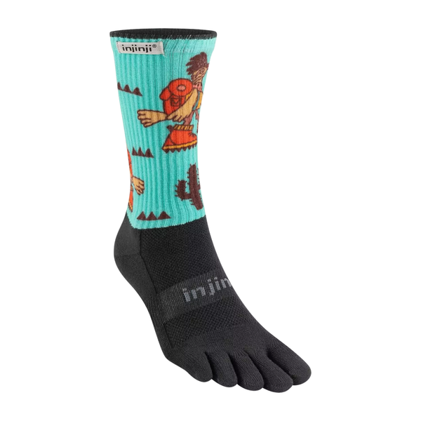 Chaussettes Techniques Injinji Spectrum Trail Midweight Arctic - Taille S | Pour Randonnée, Trail, Sport Outdoor | Matière Technique, Lavable En Machine