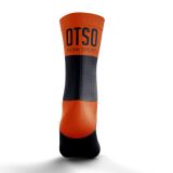 Tất cổ nhỡ Otso - Black /Fluo Orange