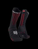 Tất thể thao Compressport - Aero Socks - BLACK/RED
