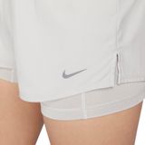 Quần Short Nữ Nike Dri-FIT One Mid-rise 8cm - Light Iron Ore