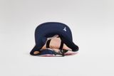 Mũ thể thao VAGA Feather Racing Cap - Taupe Grey/Pastel Pink/Navy Blue