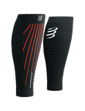 Calf Chân Thể Thao Compressport - AERO BLACK/RED