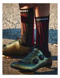 Tất thể thao Compressport - Aero Socks - BLACK/RED