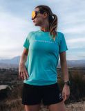 Áo T-shirt Nữ Compressport Training SS Logo - SHELL BLUE
