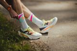 Tất Thể Thao INCYLENCE Ultralight - Strikes - Mint Pink