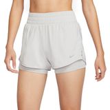 Quần Short Nữ Nike Dri-FIT One Mid-rise 8cm - Light Iron Ore