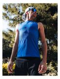 Áo Singlet Nam Compressport Pro Racing - DAZZ BLUE