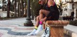 Tất Compression Socks V2.0 - WHITE/SAFE YELLOW/NEO PINK