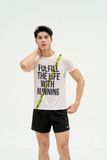 Áo T-Shirt Nam SUB2 Fulfill The Life Whith Running - White
