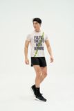 Áo T-Shirt Nam SUB2 Fulfill The Life Whith Running - White