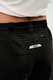 Quần Shorts Đai Chun Nữ SUB2 - Black