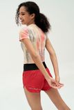 Quần Shorts Nữ Đai Gen bụng SUB2 - Red