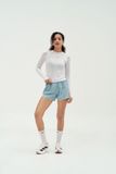 Áo Inner top nữ dài tay SUB2 - white