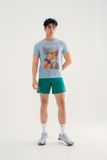 Áo T-shirt Nam Sub2 Retro Pop Art Bạc Xỉu - Light blue