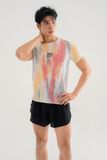 Áo T-shirt Nam Sub2 Cam/Đỏ Stone