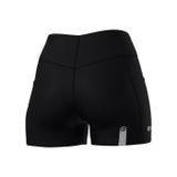 Quần Short Nữ Mude Side Pockets Black