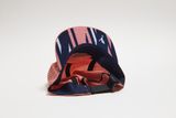 Mũ thể thao VAGA - Feather Racing Cap - Peach/Navy Blue
