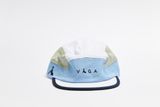 Mũ thể thao VAGA - Club Cap - White / Pale Blue / Eucalyptus Green