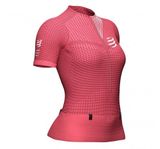 Áo Trail Nữ Compressport Postural SS Top Granet Rose