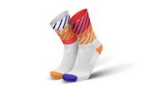 Tất thể thao INCYLENCE Running - Diagonals - Orange Inferno