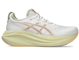 Giày Chạy Road Nam Asics Gel - Nimbus 27 - White/Fawn