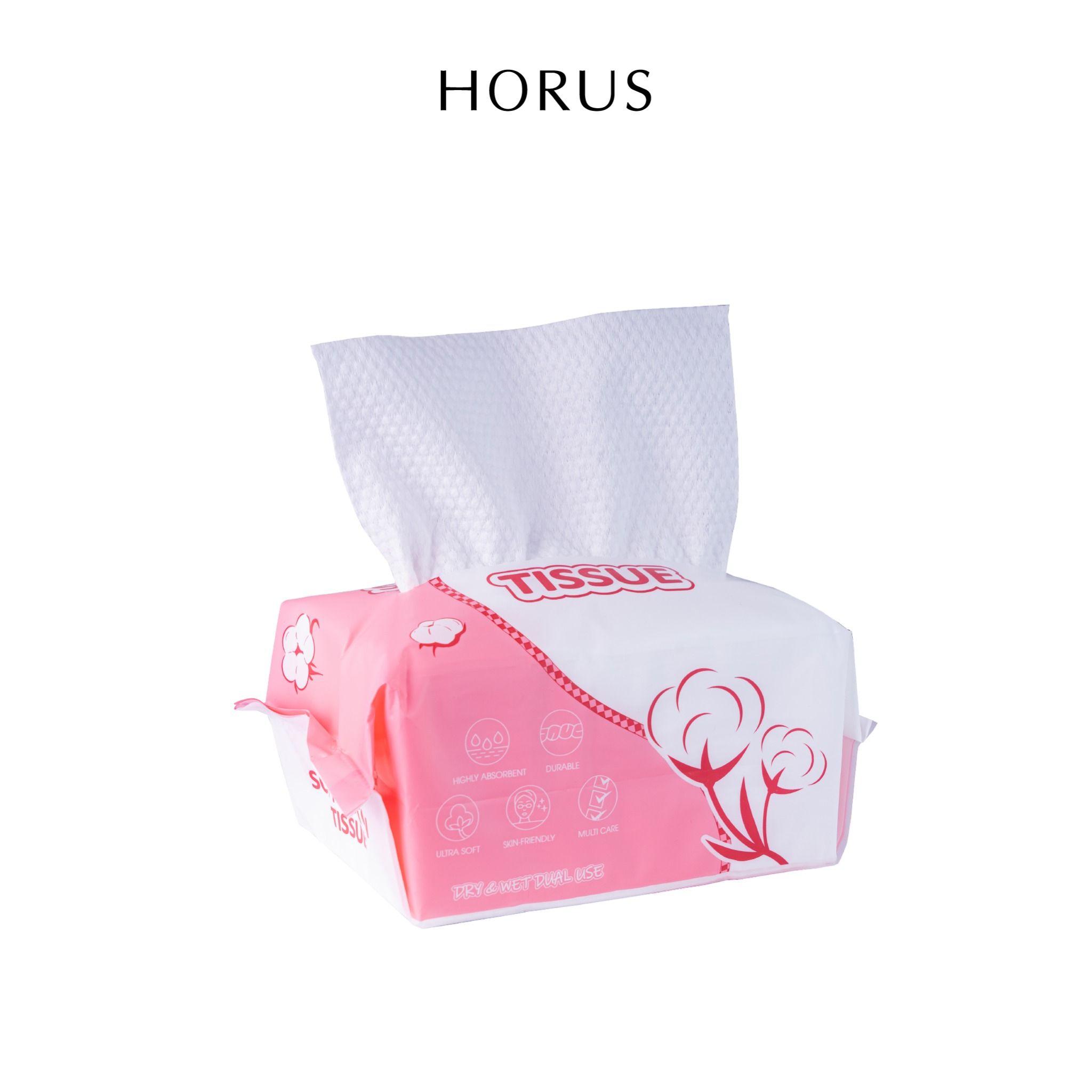  Horus Khăn khô đa năng Soft Cotton Tissue 80pcs 