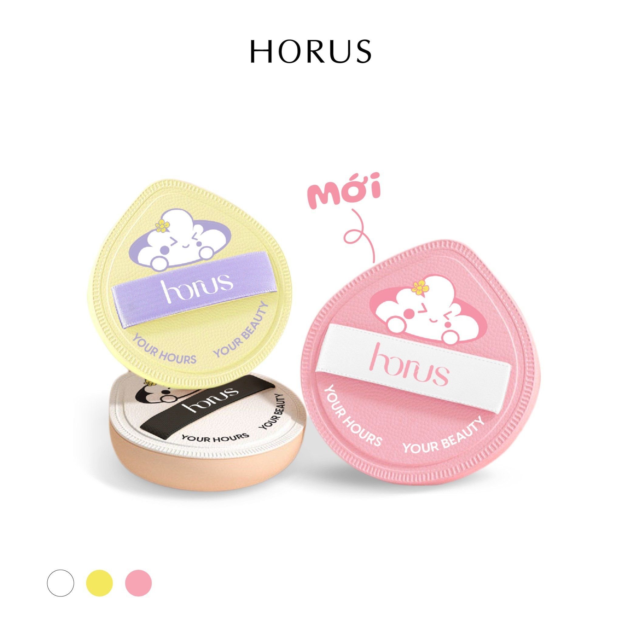  Bông mút trang điểm Horus Pang Pang Big Puff 