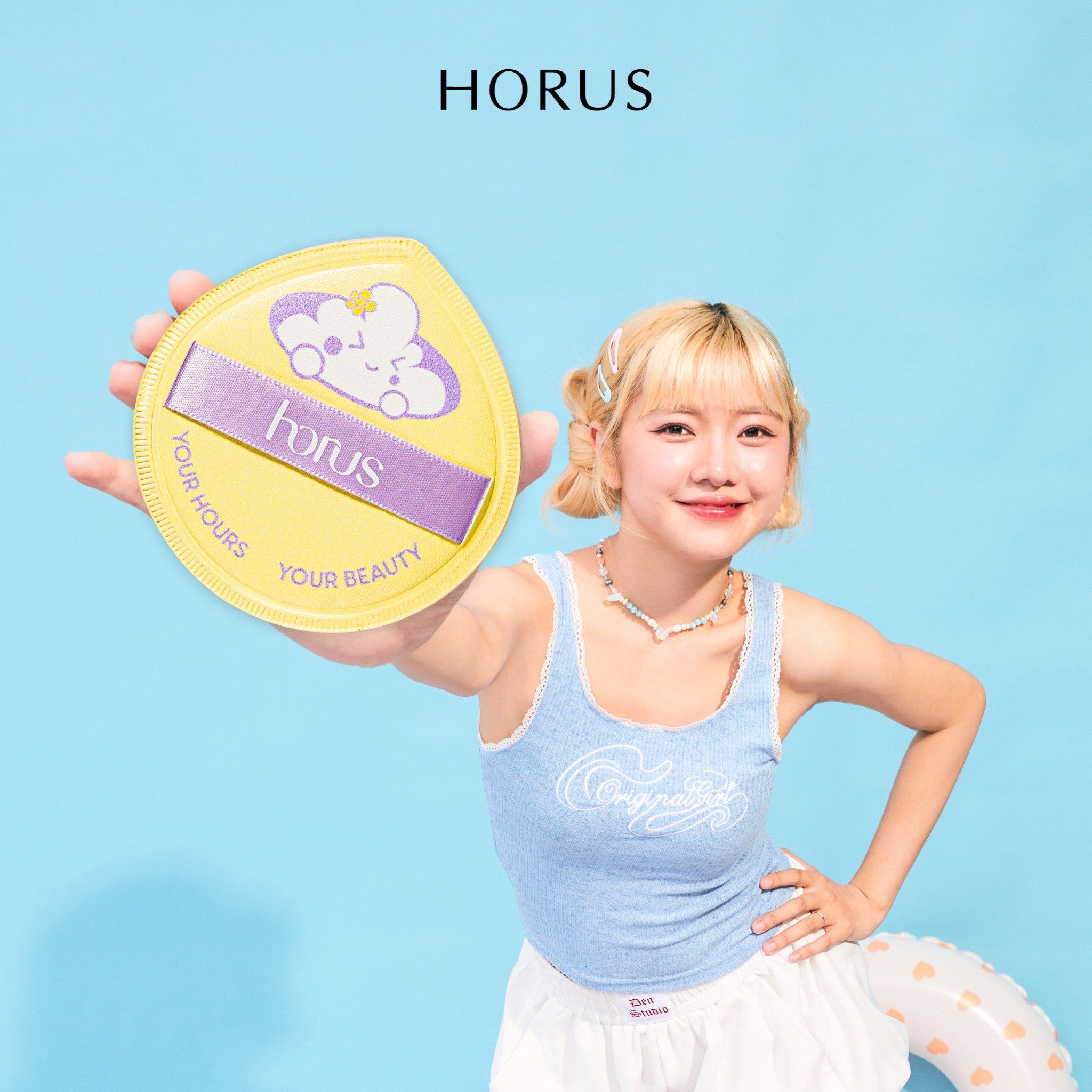  Bông mút trang điểm Horus Pang Pang Big Puff 