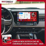 Màn hình ô tô Android Box GOTECH cho xe Chevrolet Colorado 2020 – 2024