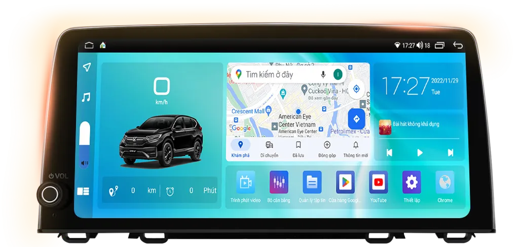 Màn hình Android ô tô BRAVIGO CRV