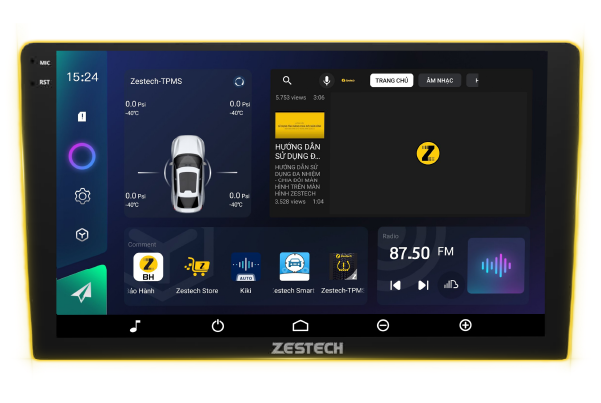 Màn hình xe hơi Android Zestech ZX10 bản cao cấp