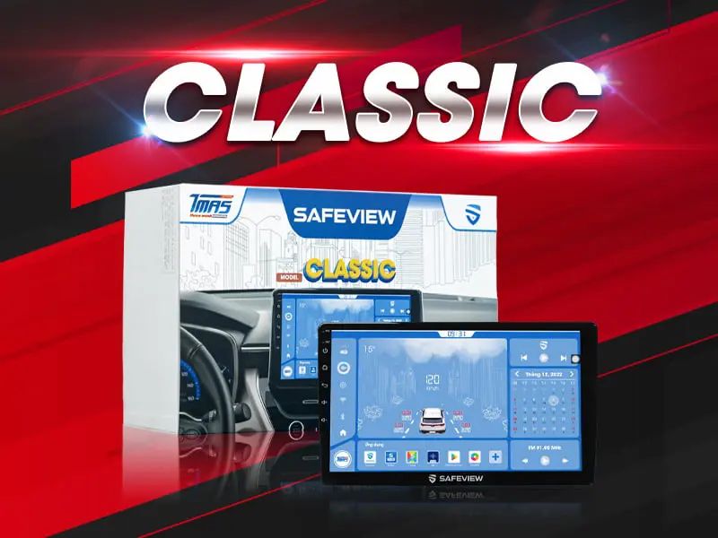 Màn hình xe hơi Android Safeview Classic