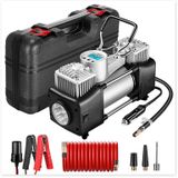 Bơm Lốp Ô Tô 2 Xi Lanh Điện Tử Cao Cấp