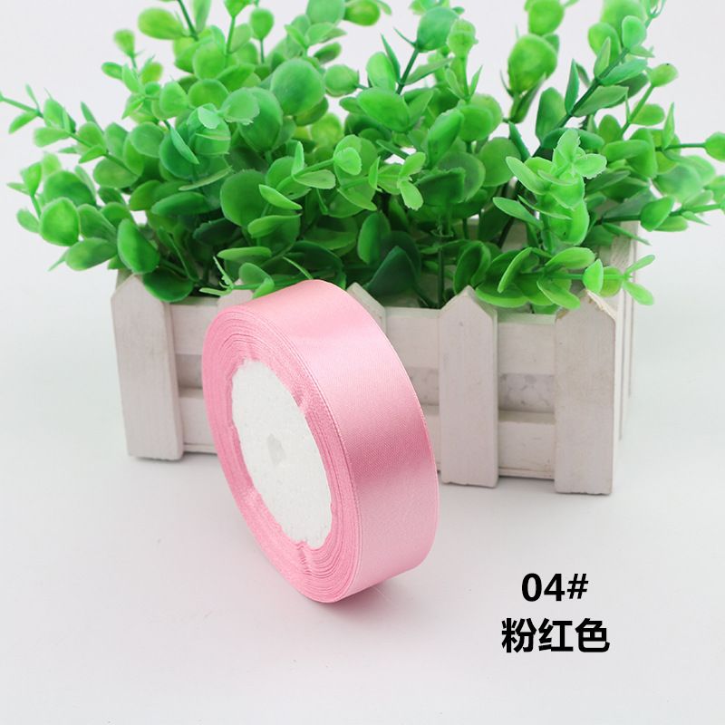 (2cm x Dài 22mét) Cuộn Ruy Băng Lụa Màu Trơn. Siêu Dày Dặn. Chất Liệu Đẹp