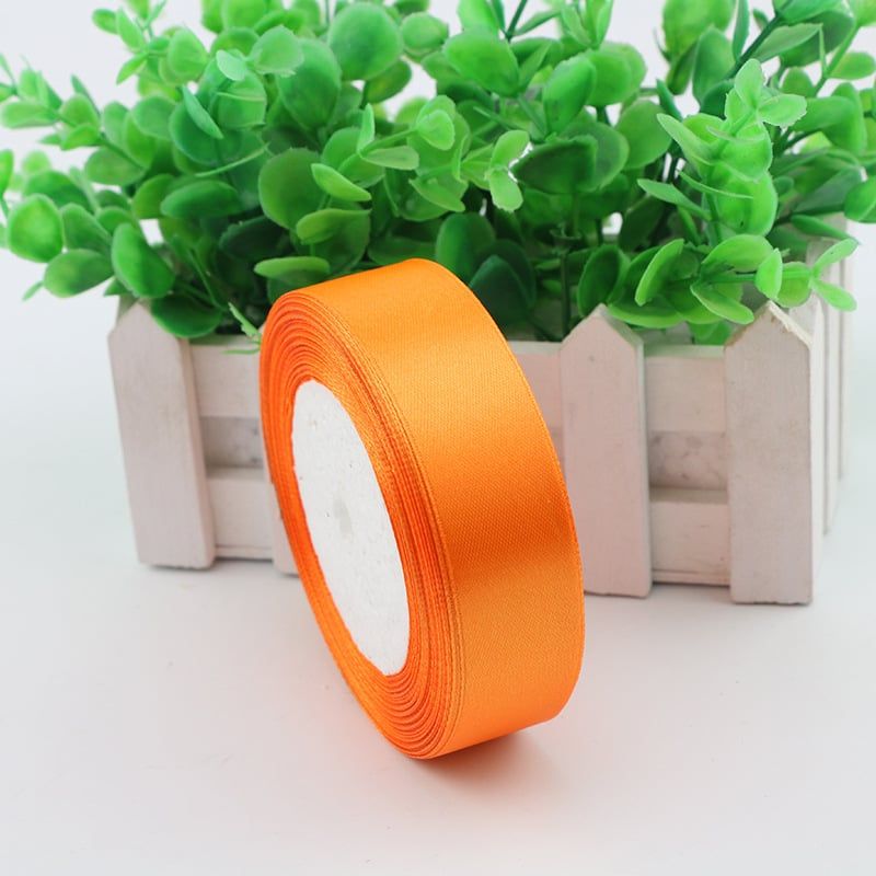 (2cm x Dài 22mét) Cuộn Ruy Băng Lụa Màu Trơn. Siêu Dày Dặn. Chất Liệu Đẹp