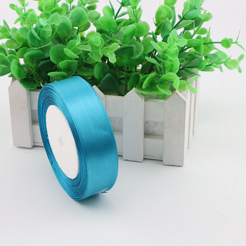 (2cm x Dài 22mét) Cuộn Ruy Băng Lụa Màu Trơn. Siêu Dày Dặn. Chất Liệu Đẹp