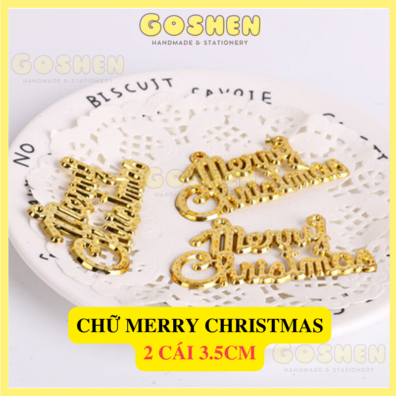 Charm Bông Tuyết, Charm Hạt Ngọc, Chuông, Hộp Quà Phụ Kiện Trang Trí Noel, Giáng Sinh