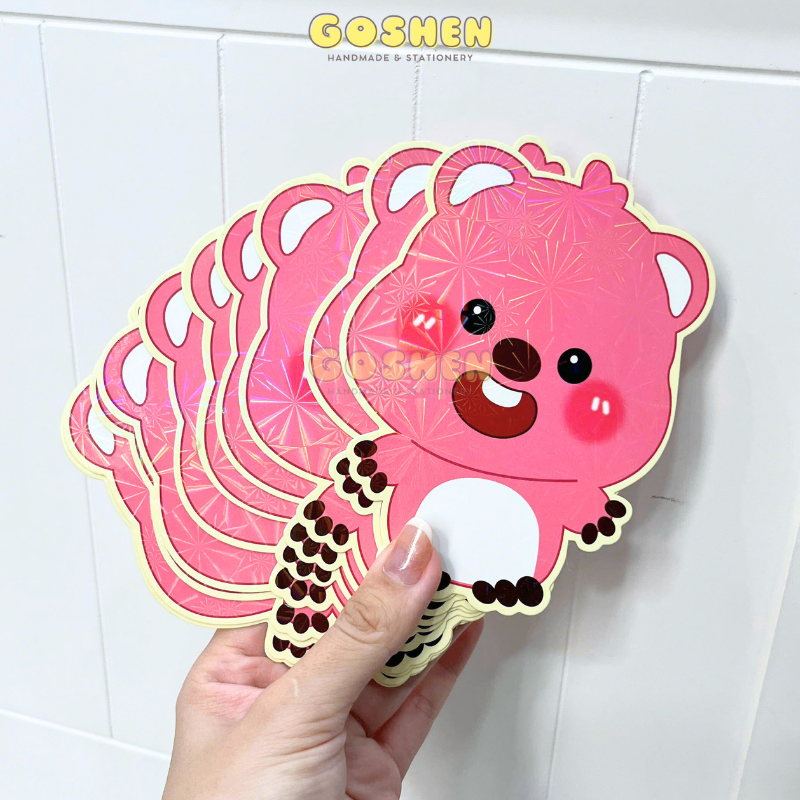 Bao Lì Xì Tết 2025 Chibi Hoạt Hình Dễ Thương Có Phản Quang Cao Cấp