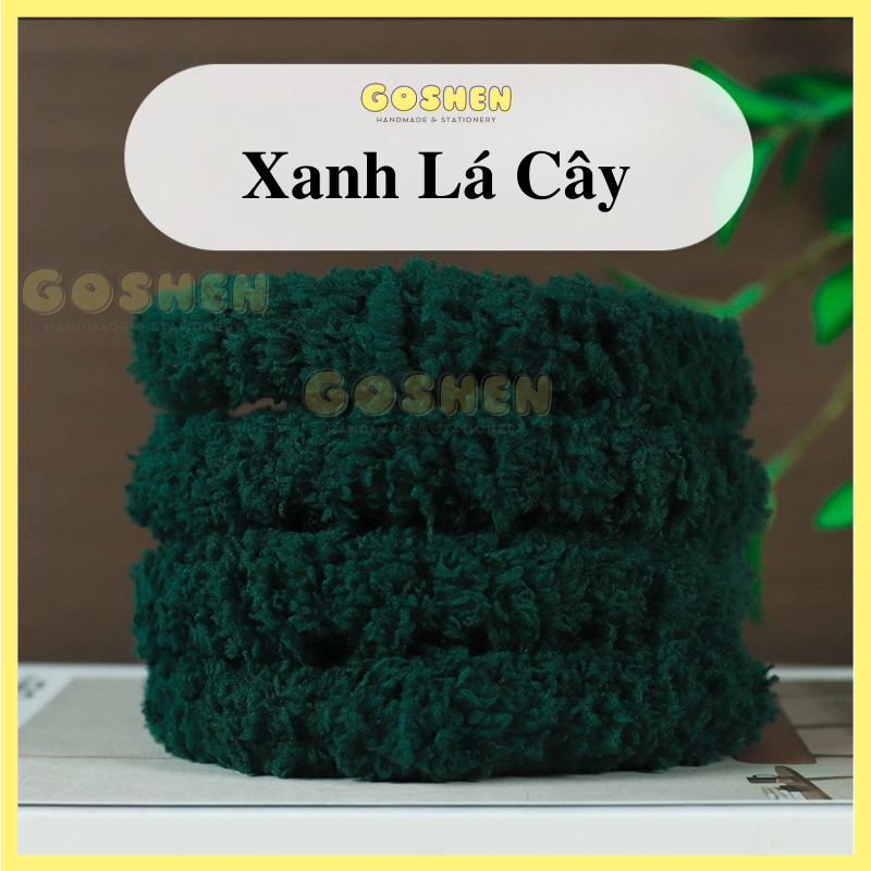 Kẽm Lông Làm Thú Bông, Kẽm Xù Làm Gấu Bông, Làm Đồ Handmade Đường Kính 15mm Dài 1m