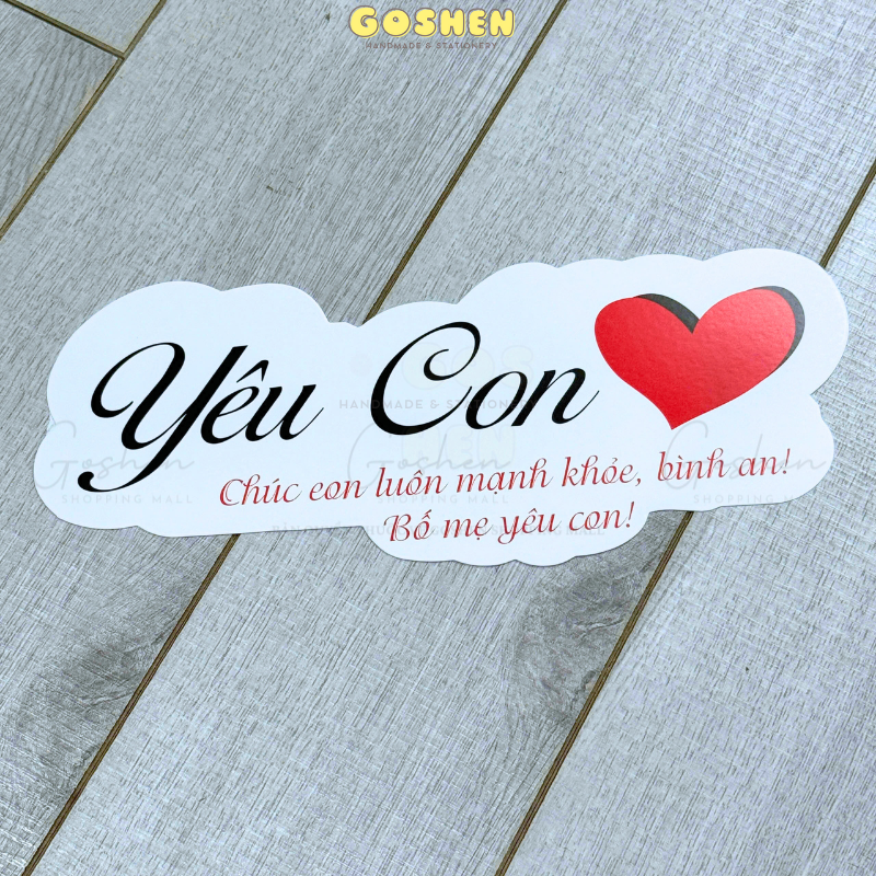 (Lẻ 1 cái) BANNER Theo Even, Nhiều Mẫu Mã, Dày, Cứng Cáp 12cm.